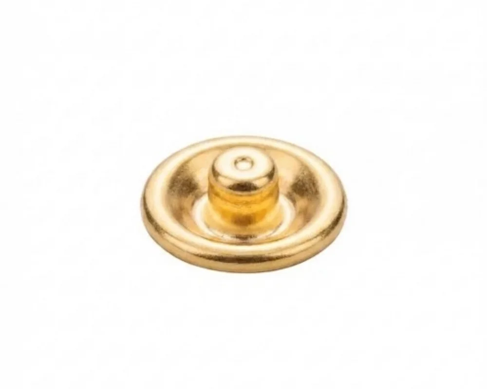 8.5 Mm Prong Snap Button Stud Part - Sıcak Sarı Free Nikel