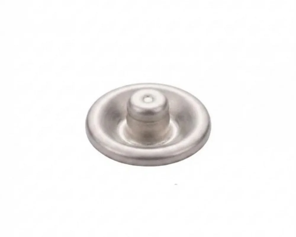 8.5 Mm Prong Snap Button Stud Part - Mat Free Nikel