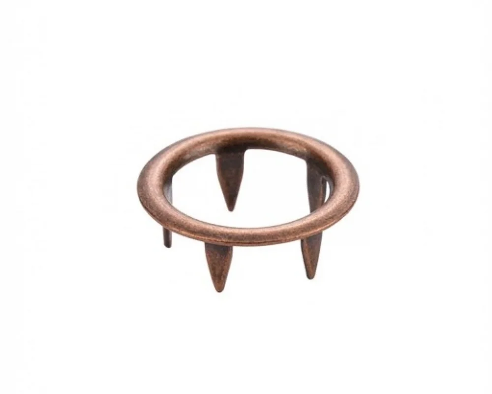 9.5 Mm Long Prong Snap Button Prong Part - Bakır Oksit