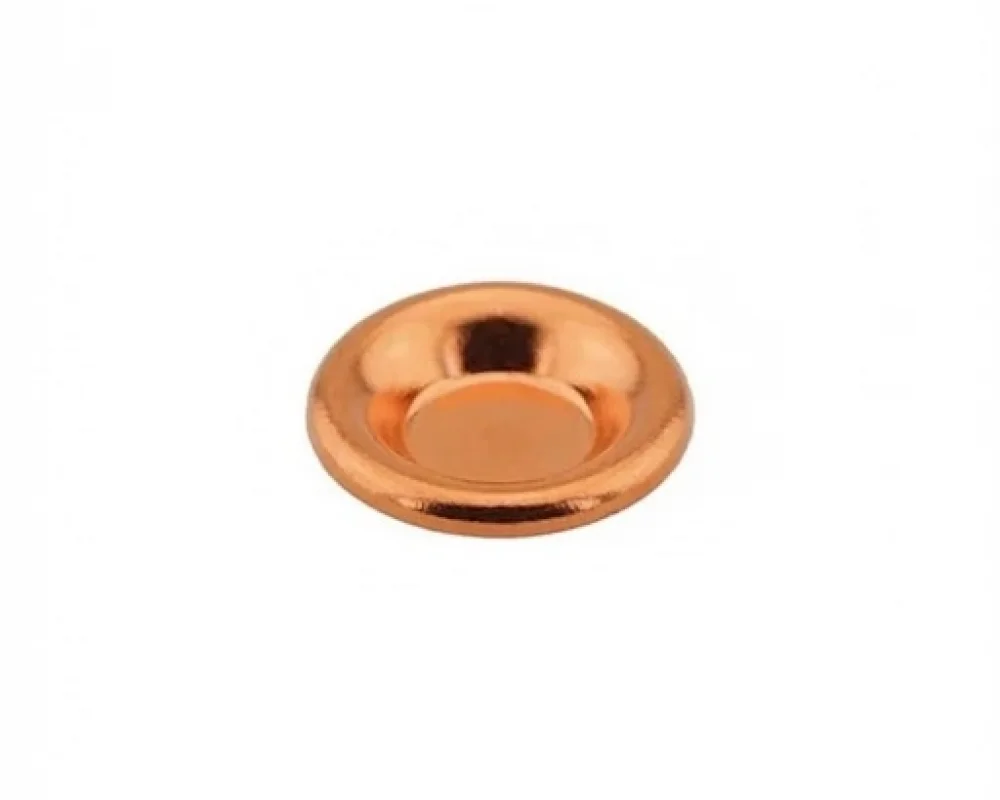 9.5 Mm Prong Snap Button Washer Part - Bakır