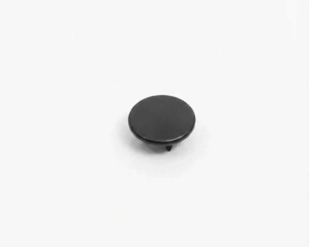 11.5 Mm Prong Snap Button Flat Cap Part - Avrupa Siyah Oksit