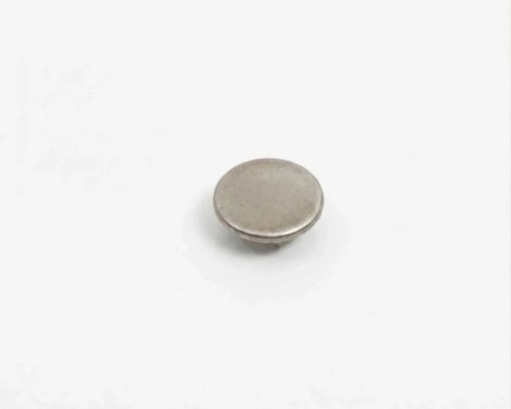 11.5 Mm Prong Snap Button Flat Cap Part - Kalay Oksit