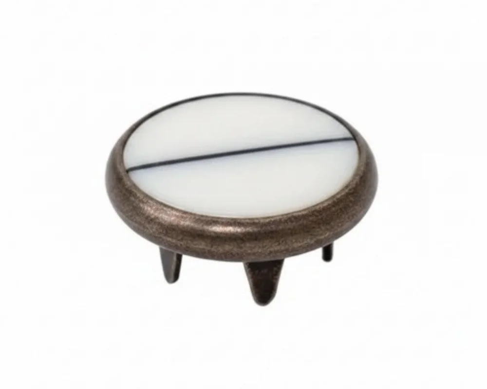 11.5 Mm Prong Snap Button Pearl Cap Part - Kalay Oksit