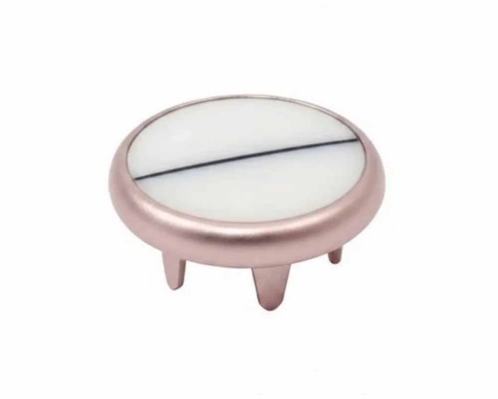 11.5 Mm Prong Snap Button Pearl Cap Part - Bakırlı Kalay