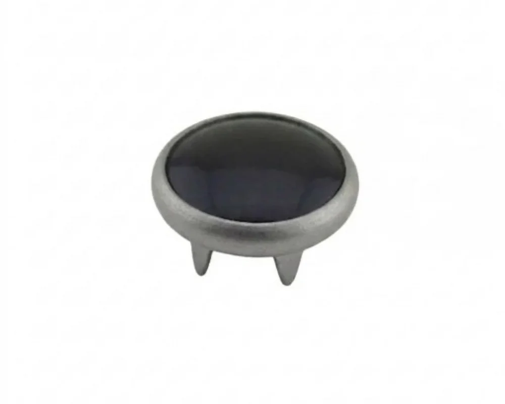 11.5 Mm Prong Snap Button Black Pearl Cap Part - Kalay
