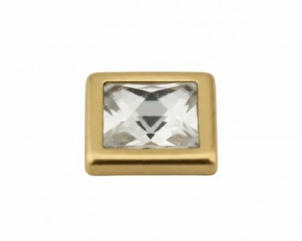 11X11 Mm Prong Snap Button Square Acrylıc Cap - Ham