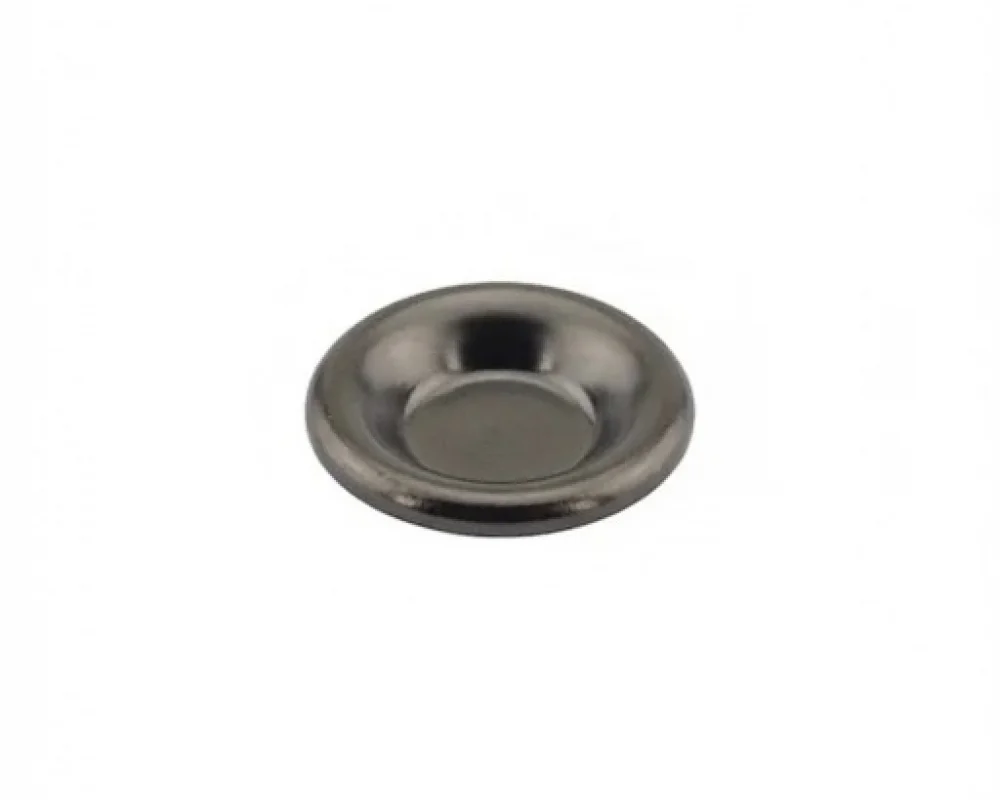 10.5 Mm Prong Snap Button Washer Part - Siyah Nikel*