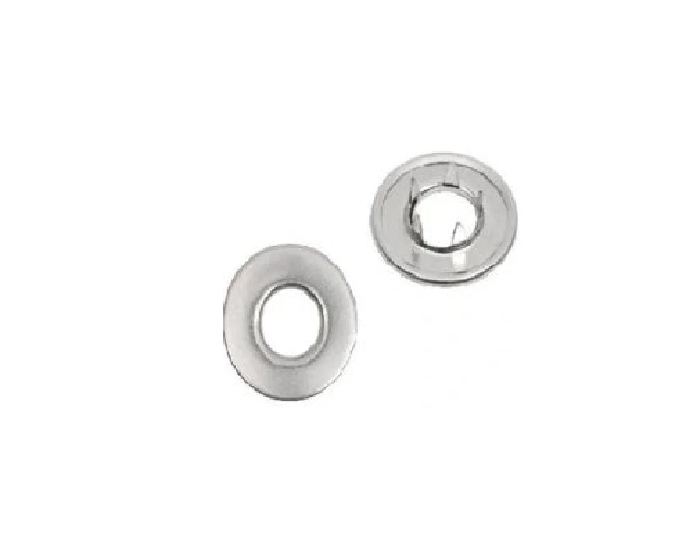 16 Mm Prong Snap Button Hollow Cap Part (10.5 Mm Kesicili) - Free Nikel