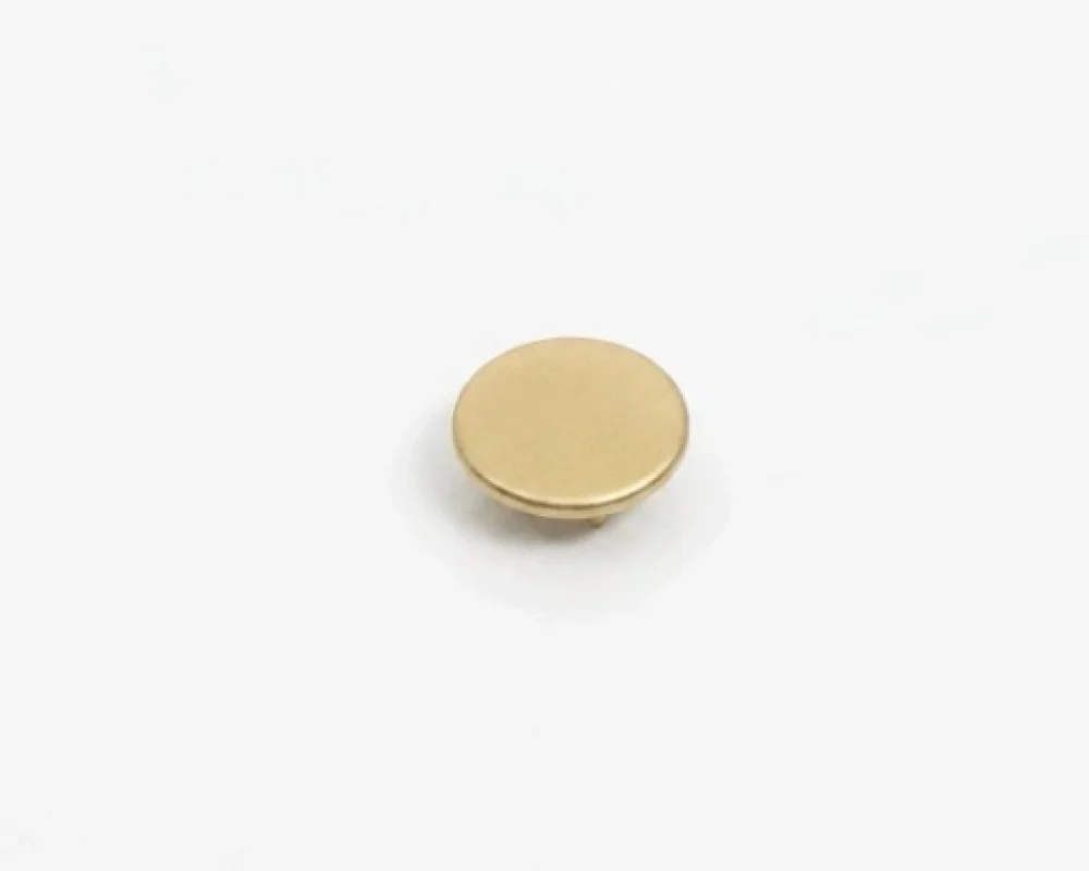 16 Mm Prong Snap Button Flat Cap Part (10.5 Mm Kesicili) - Ham