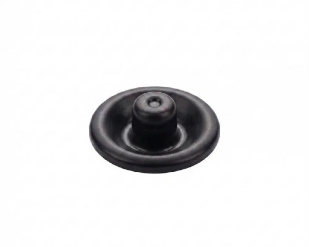 12.5 Mm Prong Snap Button Stud Part - Avrupa Siyah Oksit