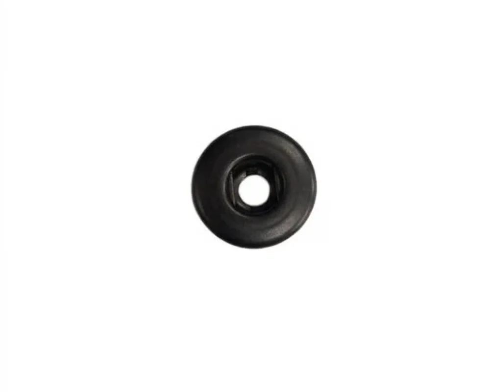 10 Mm Spring Snap Button Socket Part Vt2 Plain Logo - Avrupa Siyah Oksit