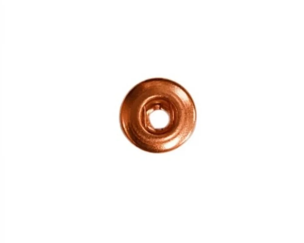 10 Mm Spring Snap Button Socket Part Vt2 Plain Logo - Bakır