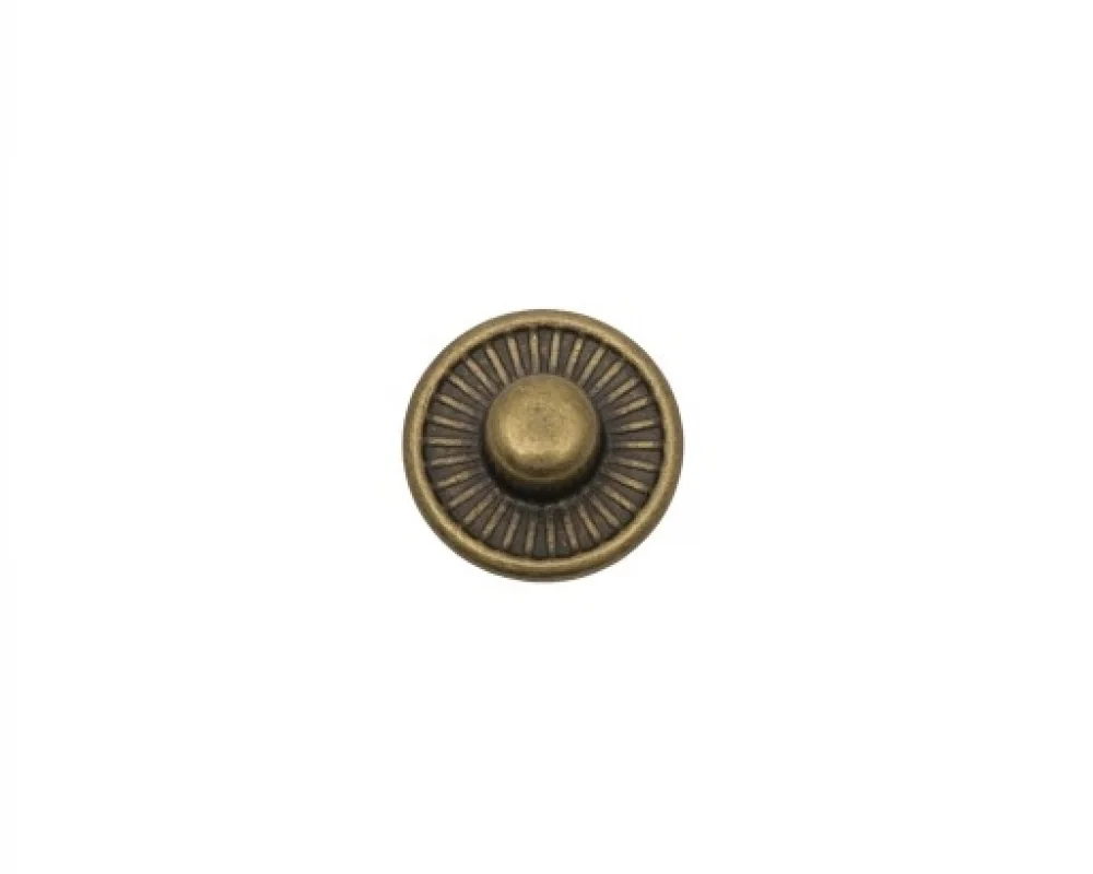10 Mm Spring Snap Button Stud Part Vt2 - Antik Sarı