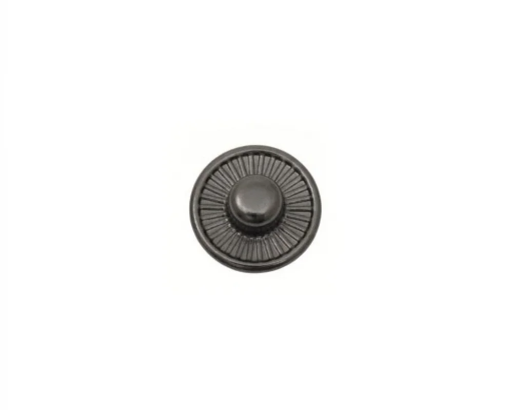 10 Mm Spring Snap Button Stud Part Vt2 - Siyah Free Nikel