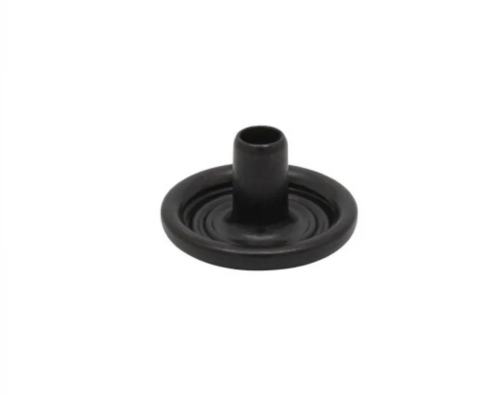 10 Mm Spring Snap Button Post Part With Capped Vt2 - Avrupa Siyah Oksit