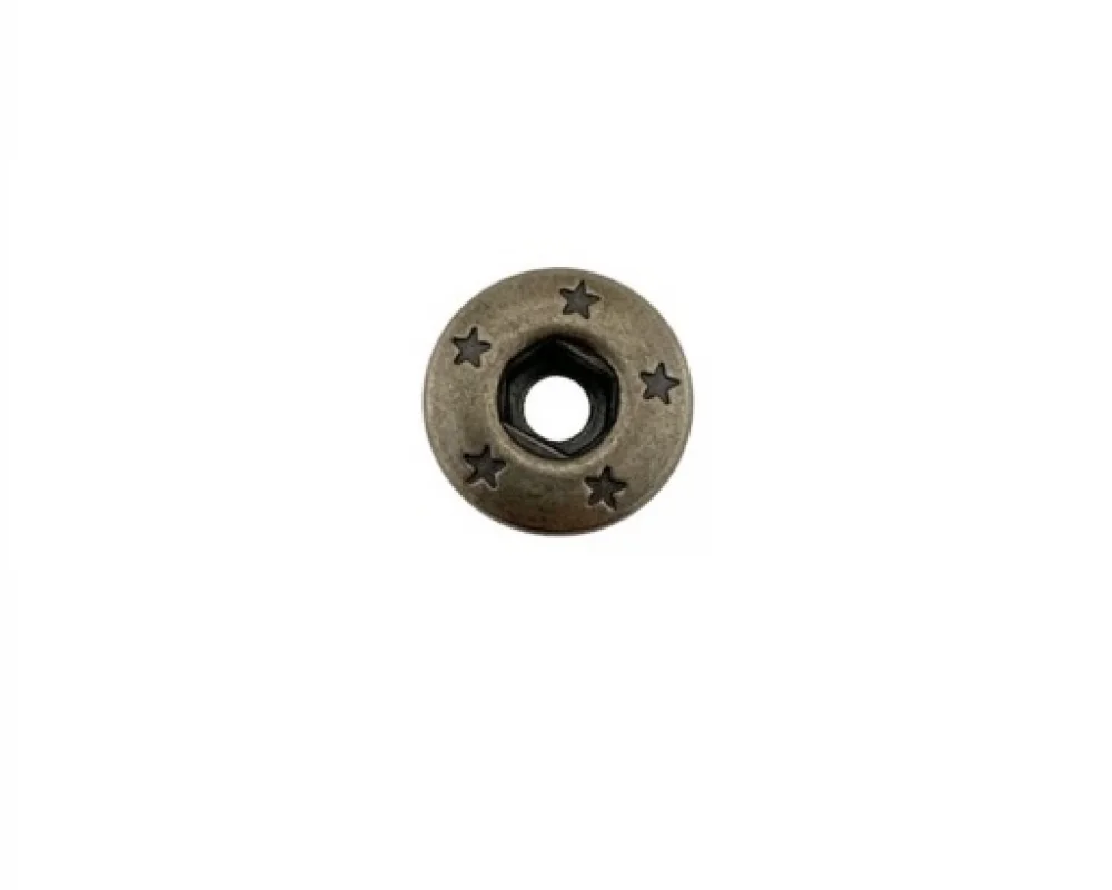 9.2 Mm Spring Snap Button Socket Part Vt2 - Kalay Oksit