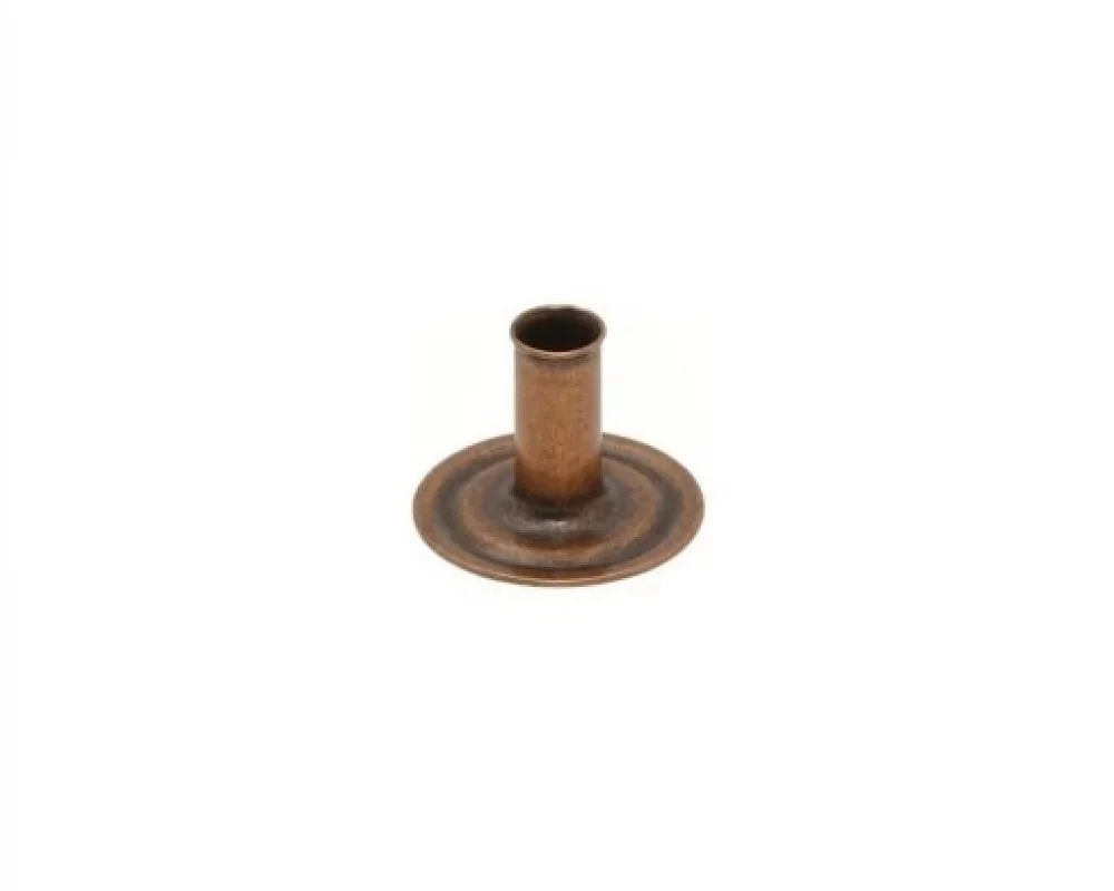 9.2 Mm Spring Snap Button Post Part Vt2 - Bakır Oksit