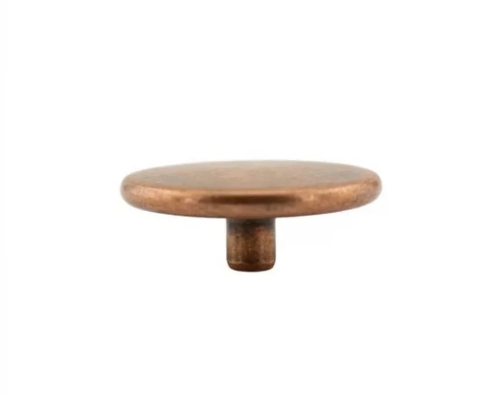 17 Mm Spring Snap Button Cap Part - Bakır Oksit