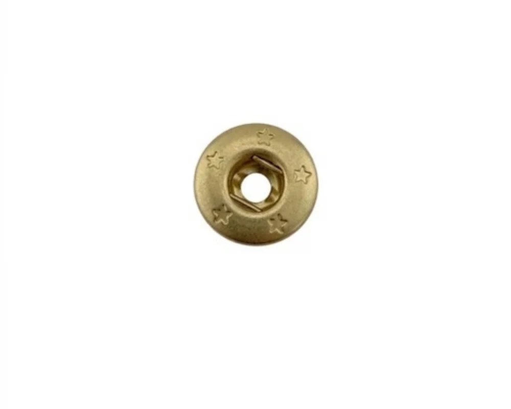 Spring Snap Button Socket Part ( Five Star Patterned ) - Ham