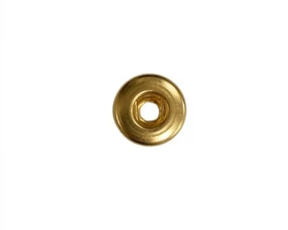 Spring Snap Button Socket Part Plain Logo - Sıcak Sarı Free Nikel