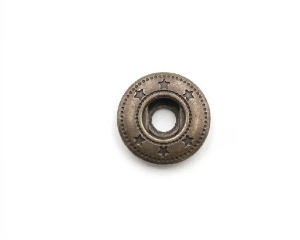 Spring Snap Button Socket Part Standart (Six Star Socket Logo) - Kalay Oksit