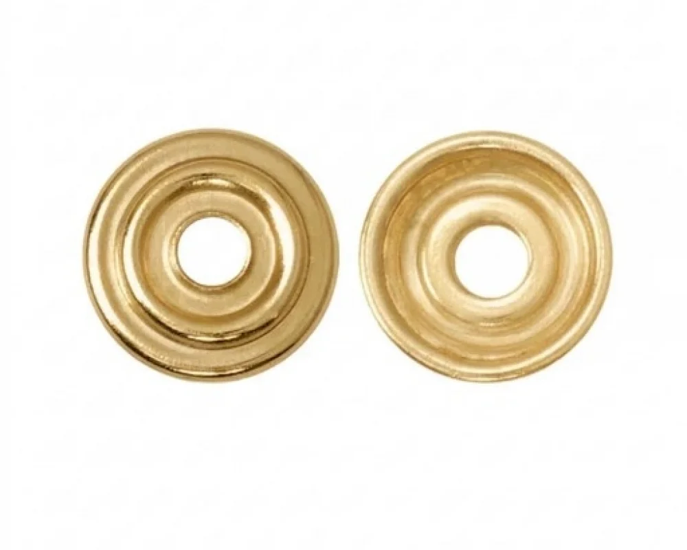 Spring Snap Button Washer Part - Sıcak Sarı Free Nikel