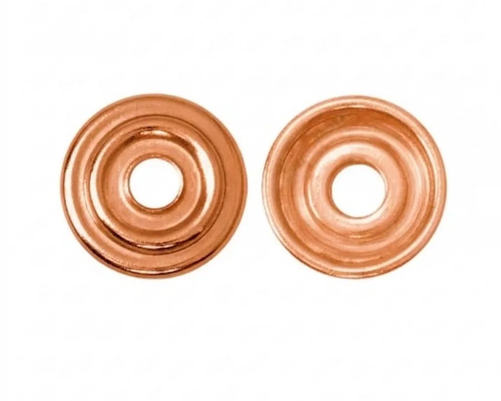 Spring Snap Button Washer Part - Bakır