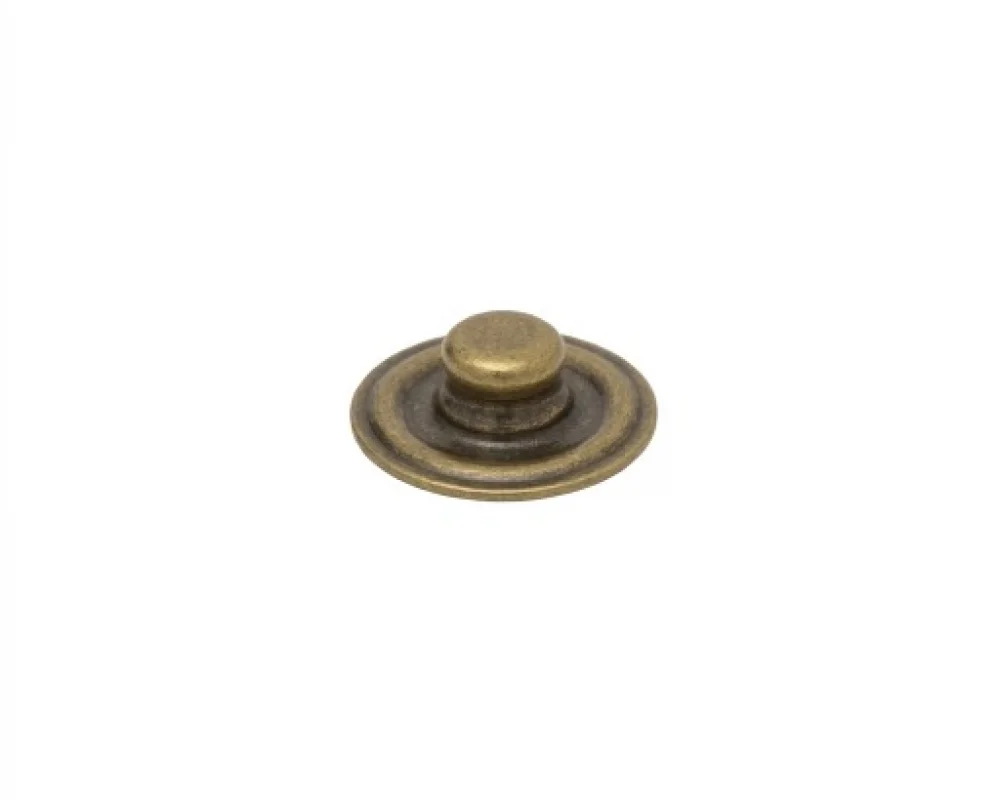 Caas 120 Flat Type Spring Snap Button Stud Part - Antik Sarı