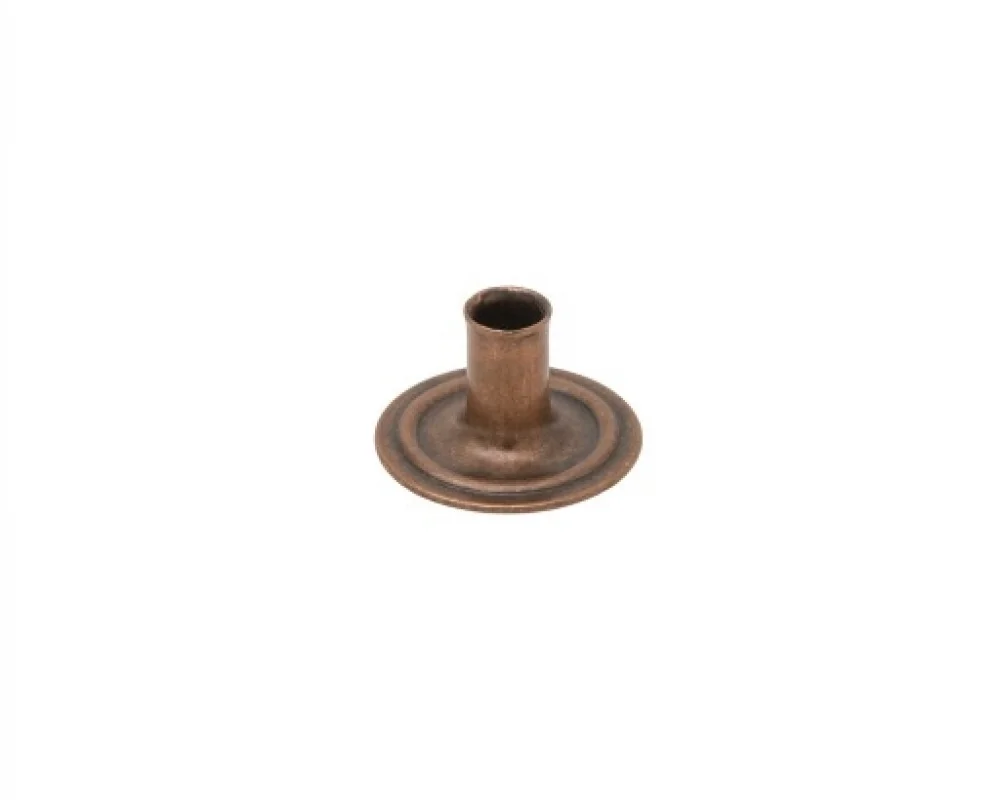 Caas 120 Flat Type Spring Snap Button Post Part - Bakır Oksit