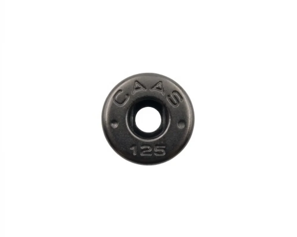 Caas 125 Flat Type Spring Snap Button Socket Part - Siyah Free Nikel