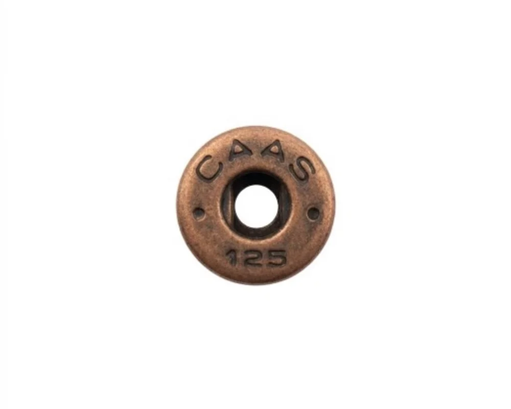 Caas 125 Flat Type Spring Snap Button Socket Part - Bakır Oksit