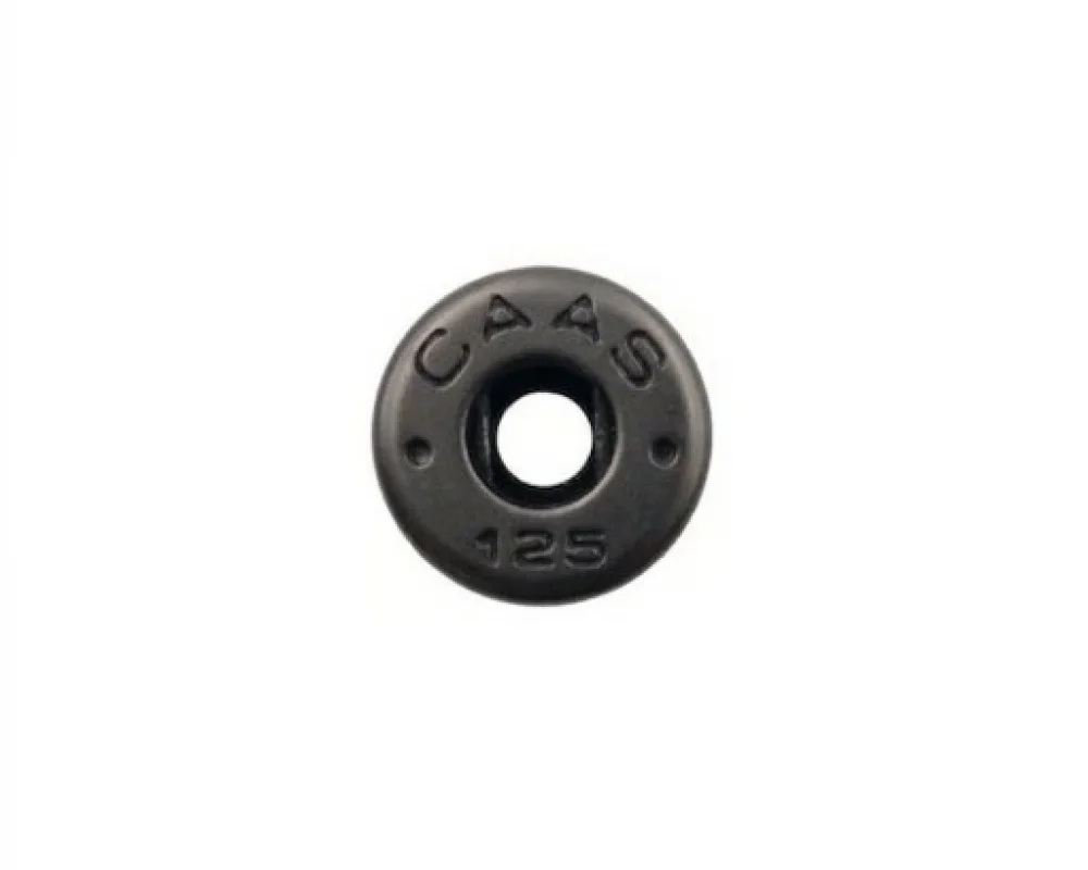 Caas 125 Flat Type Spring Snap Button Socket Part - Siyah Nikel*
