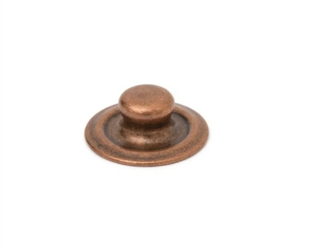 Caas 125 Flat Type Spring Snap Button Stud Part - Bakır Oksit
