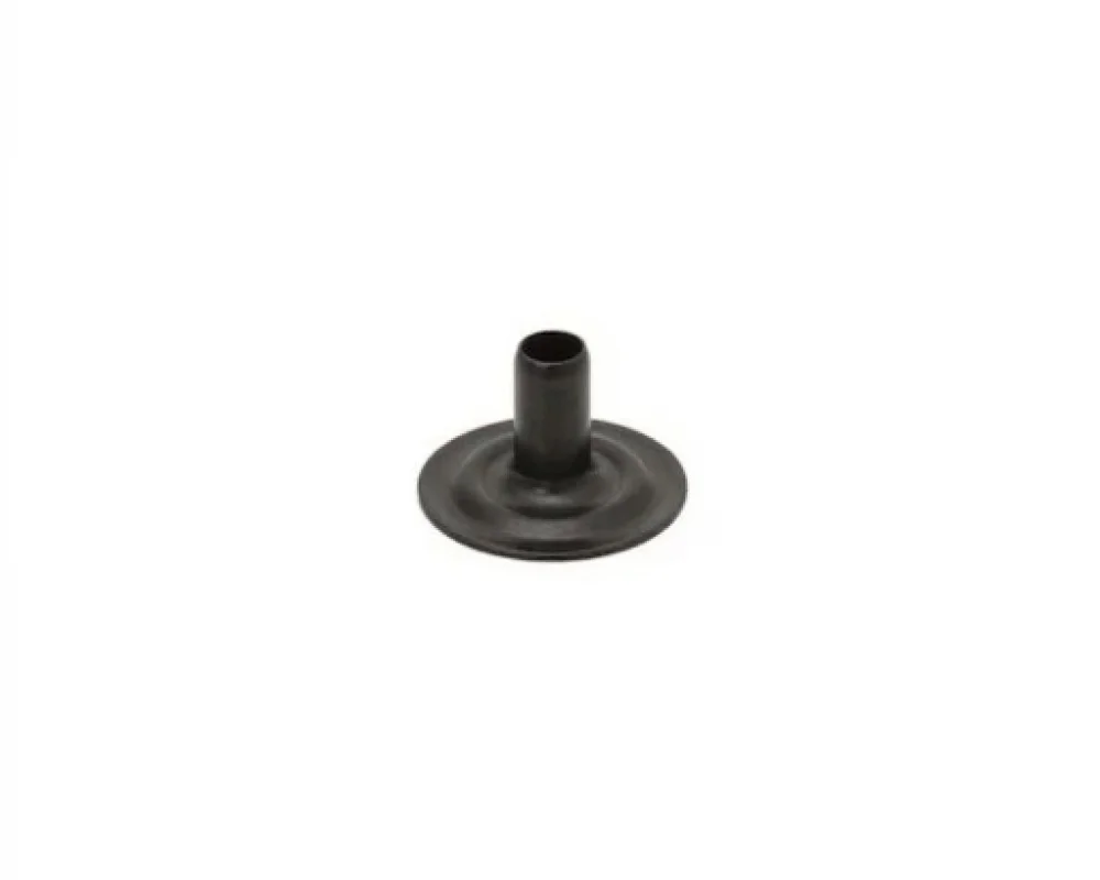 Caas 125 Flat Type Spring Snap Button Post Part - Avrupa Siyah Oksit