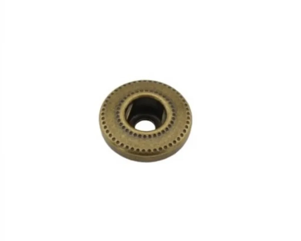 Alfa Spring Snap Button Socket Part (Dots Logo Socket) - Antik Sarı