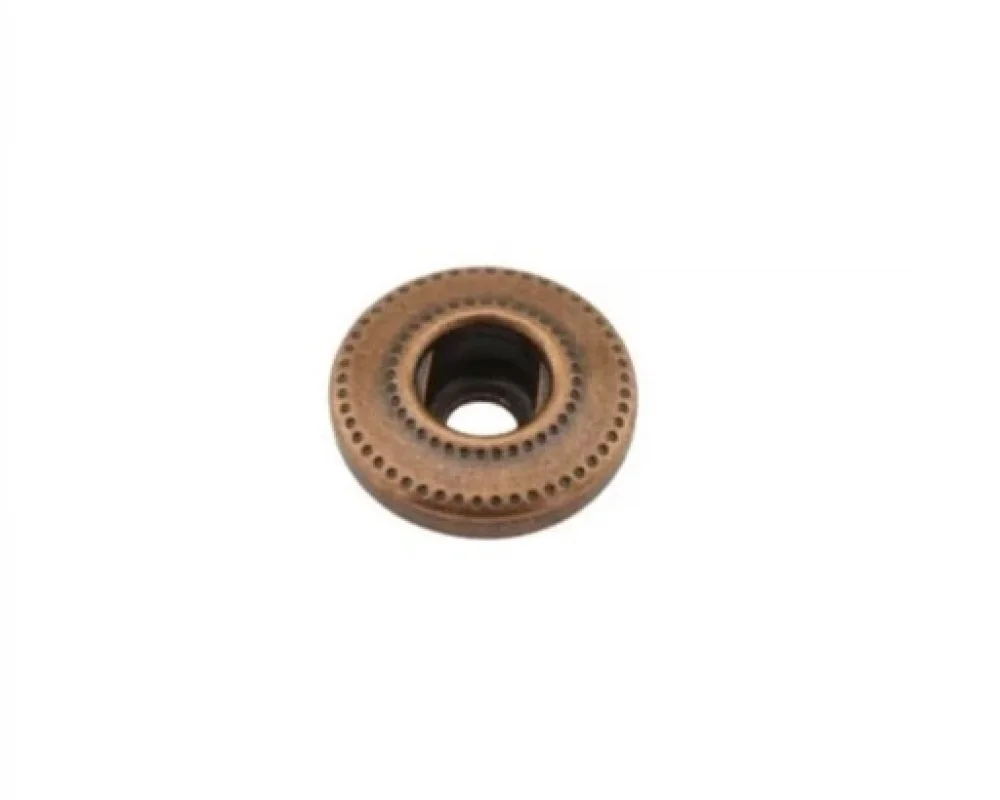 Alfa Spring Snap Button Socket Part (Dots Logo Socket) - Bakır Oksit