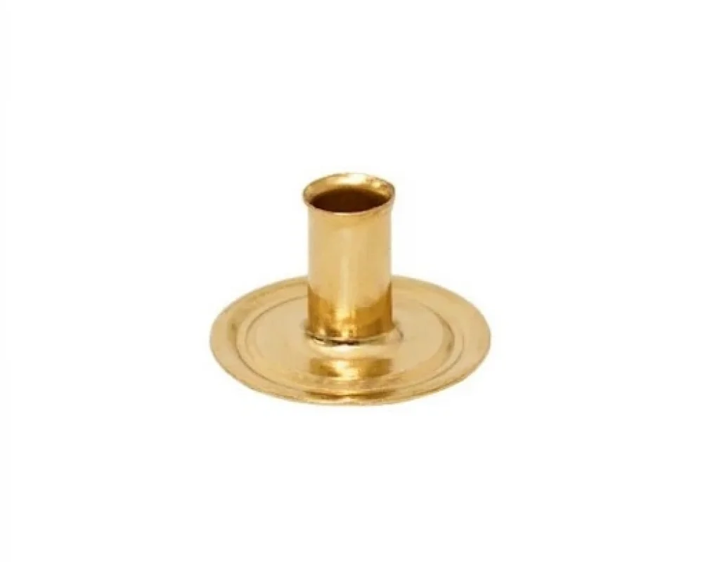 Alfa S Spring Snap Button Post Standart - Sıcak Sarı Free Nikel