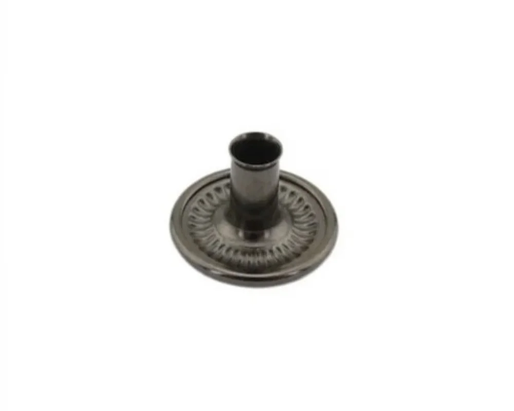 Alfa S Spring Snap Button Post Part With Capped Vt2 - Siyah Free Nikel