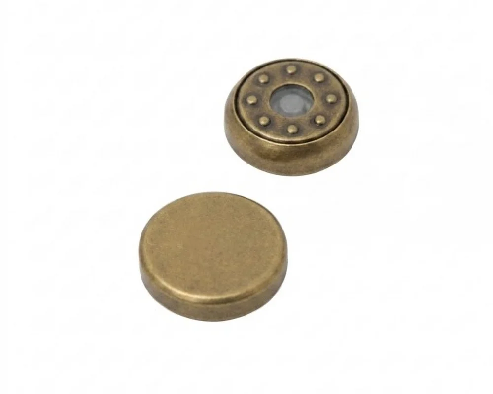 Tr 200 Snap Button Stud Part (3 Parts) - Antik Sarı
