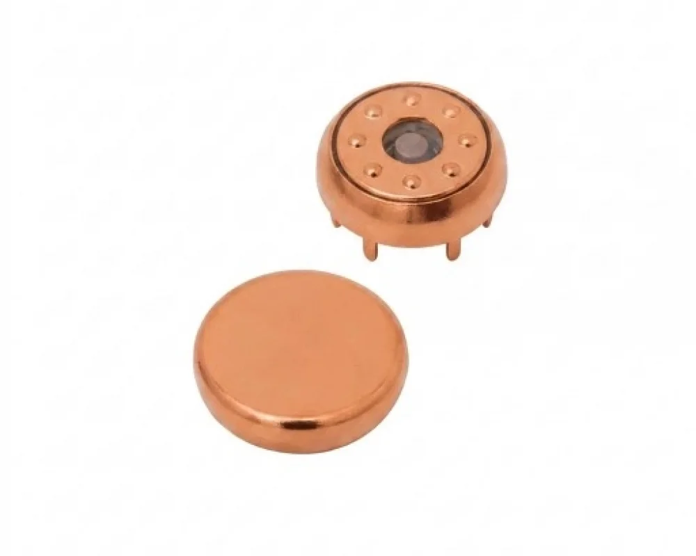 Tr 200 Snap Button Stud Part (3 Parts) - Bakır