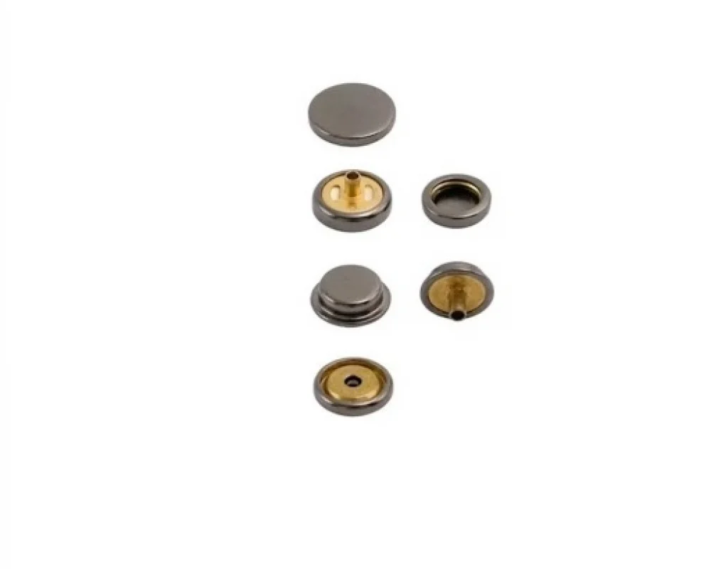 Tr 1300 Snap Button - Siyah Free Nikel