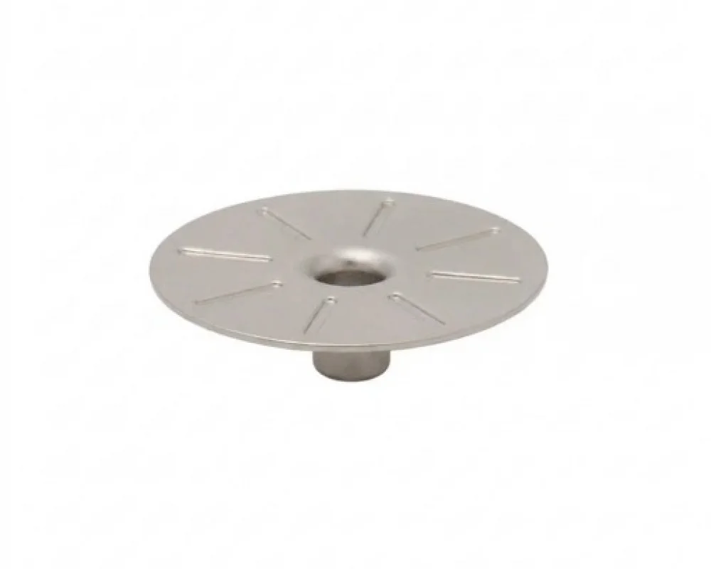 14 Mm Hıdden Cap Wıth Patterned Part - Mat Free Nikel