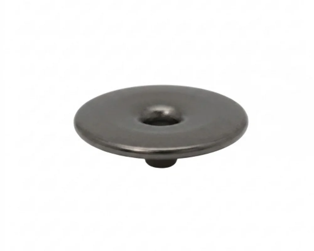 16 Mm Hıdden Cap Self Edged Part - Siyah Nikel*