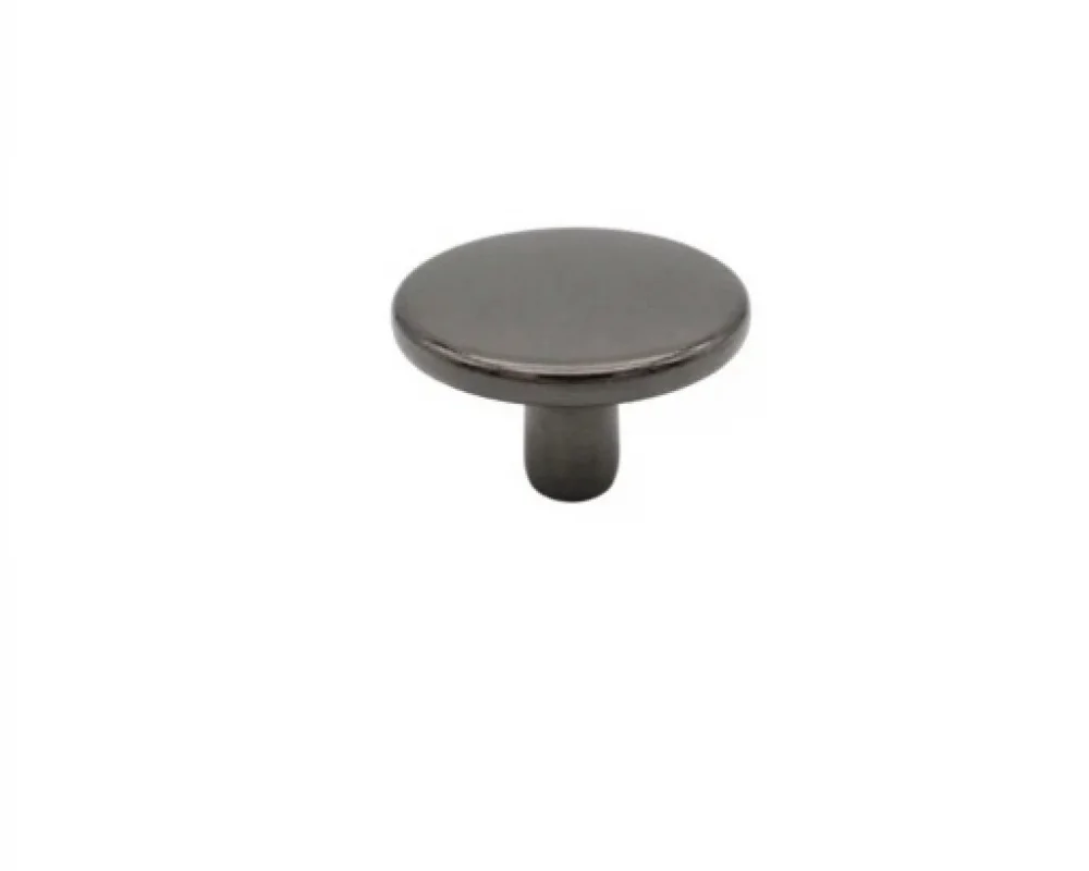 15 Mm 61 Press Snap Button Long Cap Part - Siyah Free Nikel