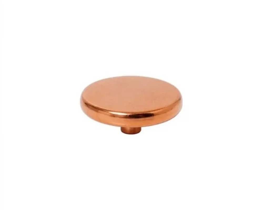 15 Mm 61 Press Snap Button Coın Cap Part - Bakır