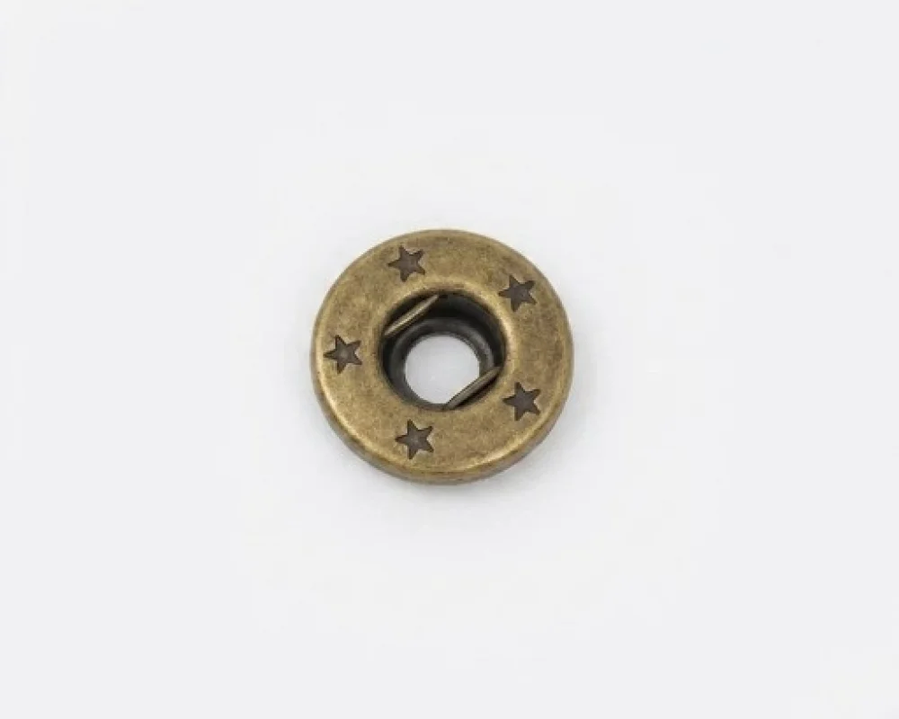 Alfa Spring Snap Button Socket Part - Antik Sarı