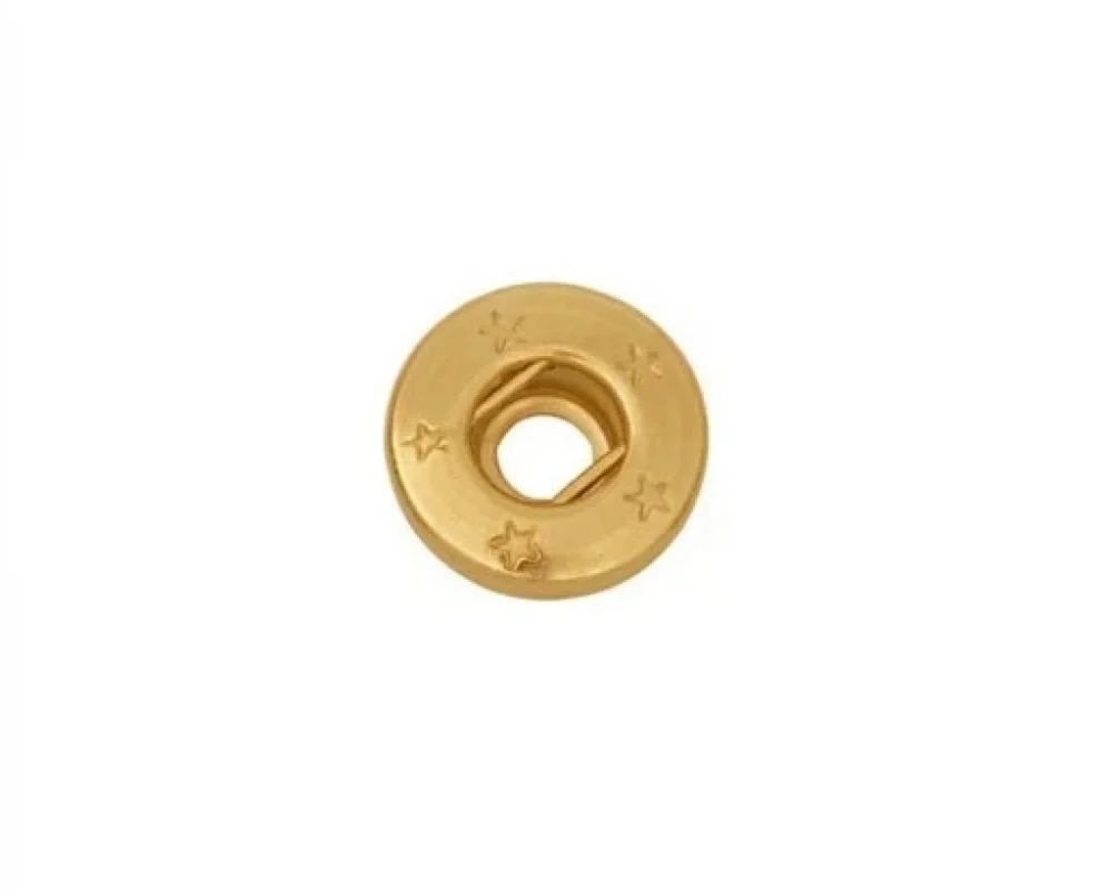 Alfa Spring Snap Button Socket Part - Sıcak Sarı Free Nikel