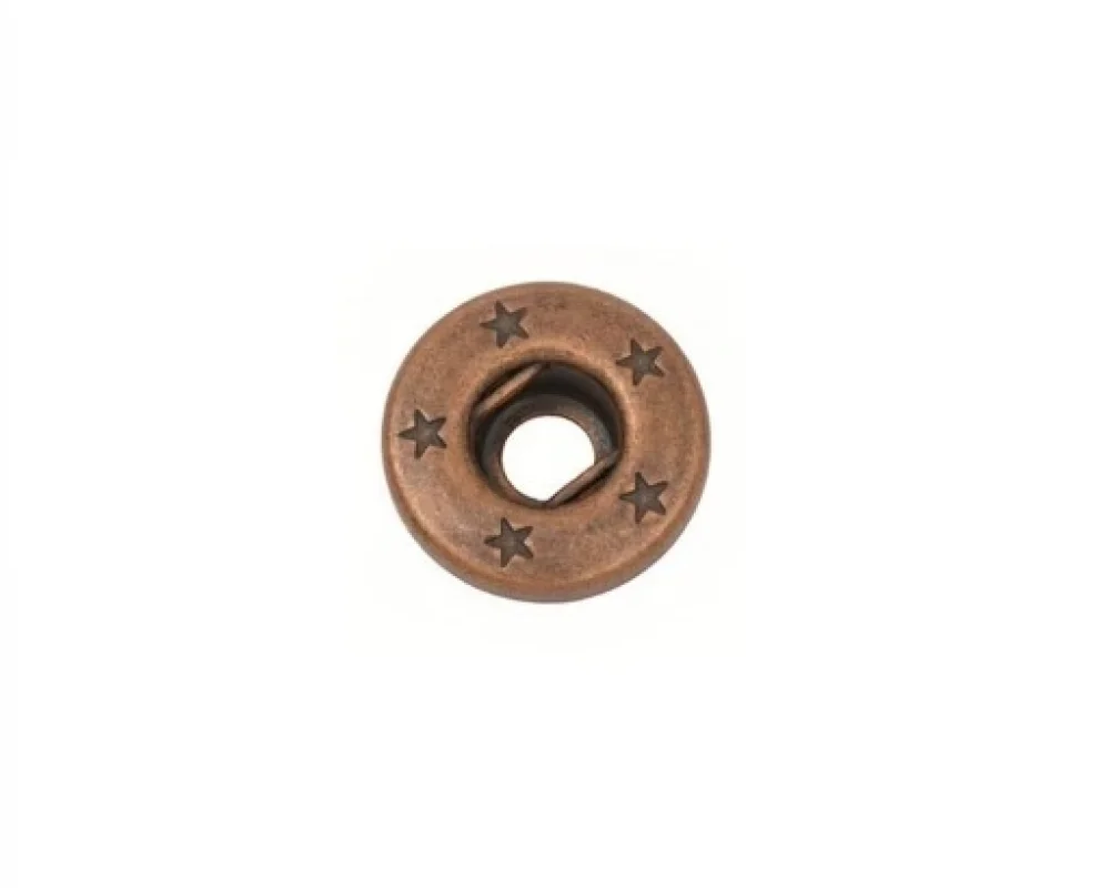 Alfa Spring Snap Button Socket Part - Bakır Oksit