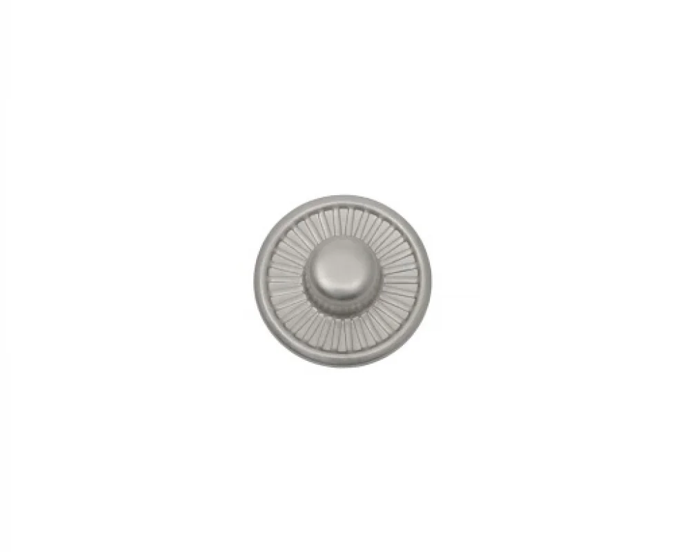 Alfa Spring Snap Button Stud Part - Mat Free Nikel