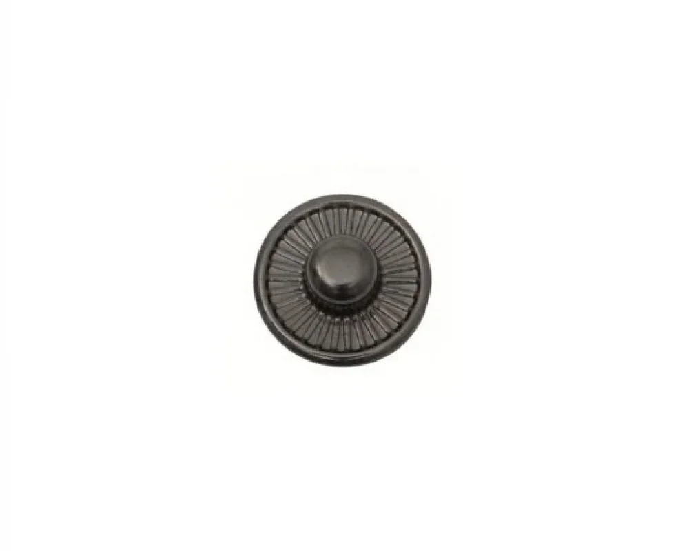 Alfa Spring Snap Button Stud Part - Siyah Nikel*